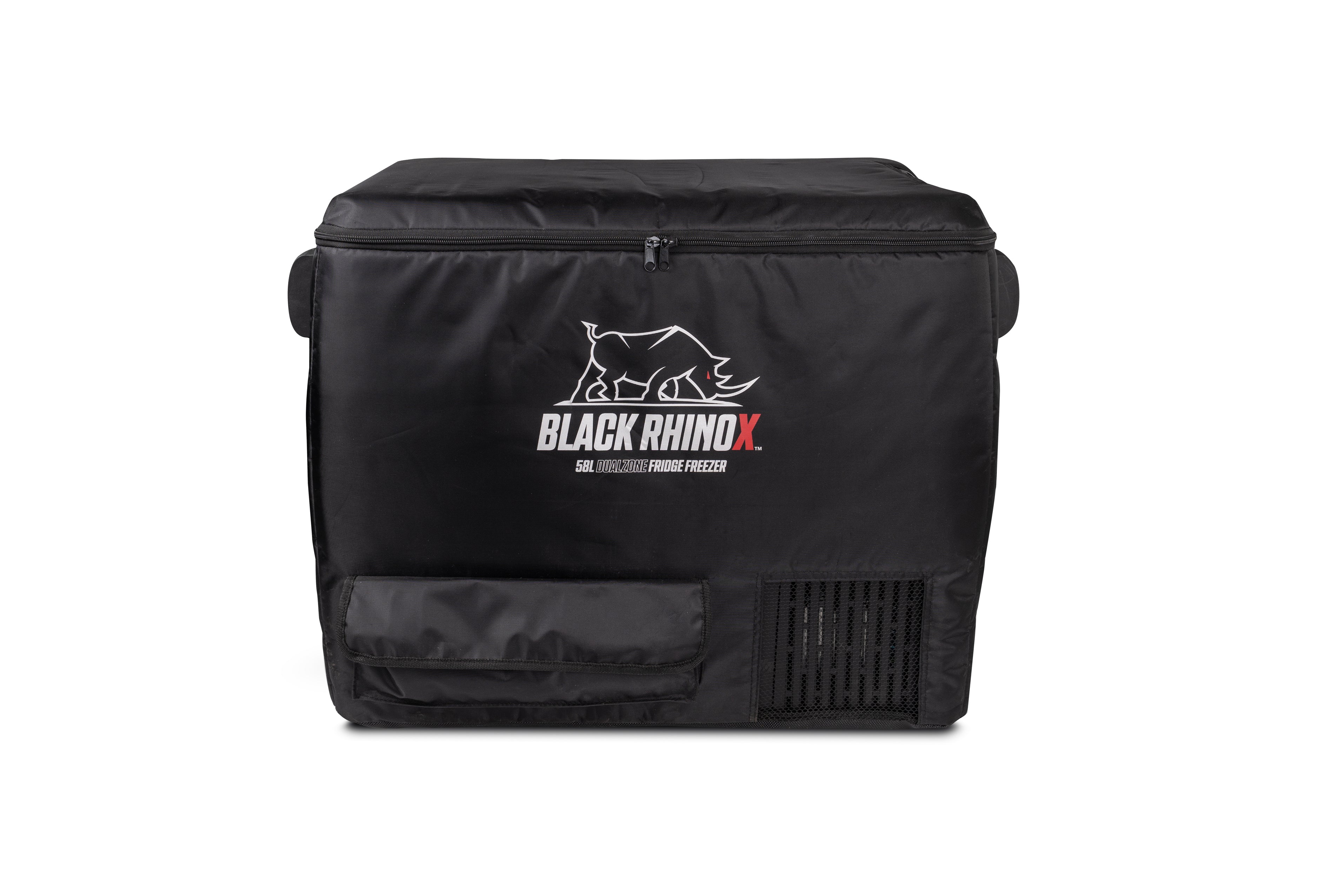 Portable 58L Dual Zone Fridge Freezer with Transit Bag